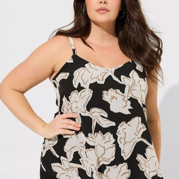 Chiffon Swing Cami - Picture 4 of 5